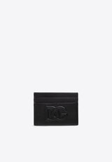 Dolce & Gabbana Monogram Leather Cardholder BI0330 AG081-80999 Black