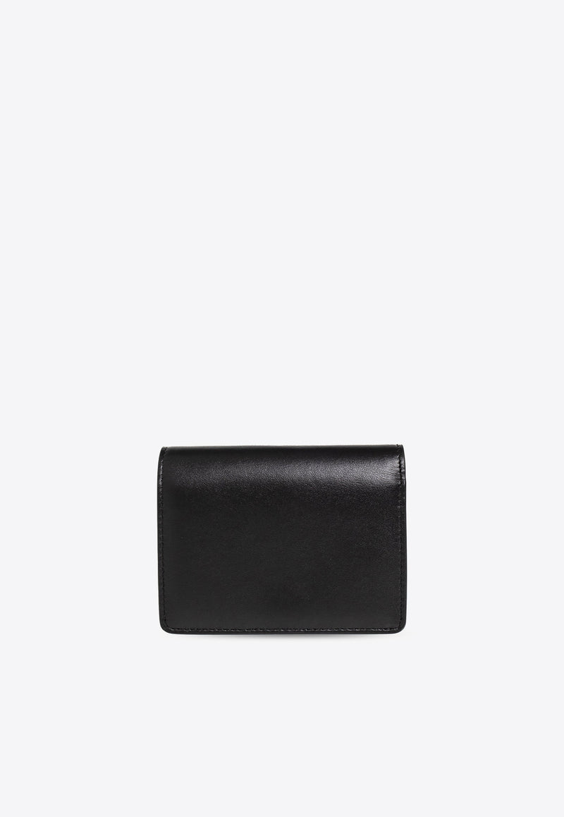 Dolce & Gabbana Logo-Embossed Leather Wallet BI1211 AG081-80999 Black