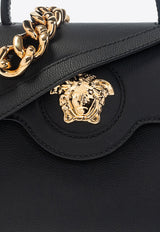 Versace Medium La Medusa Shoulder Bag Black DBFI039 DVIT2T-KVO41