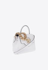 Versace Small La Medusa Shoulder Bag White DBFI040 DVIT2T-1W00V