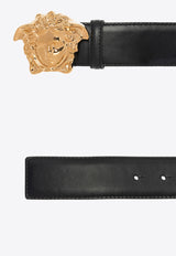Versace Medusa Head Leather Belt Black DCU4140 DVTP1-KVO41