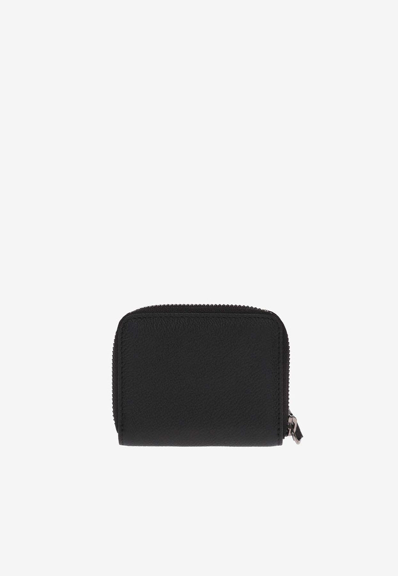 Giorgio Armani Logo-Embossed Leather Zipped Wallet Y2R397 YEM4J-80001