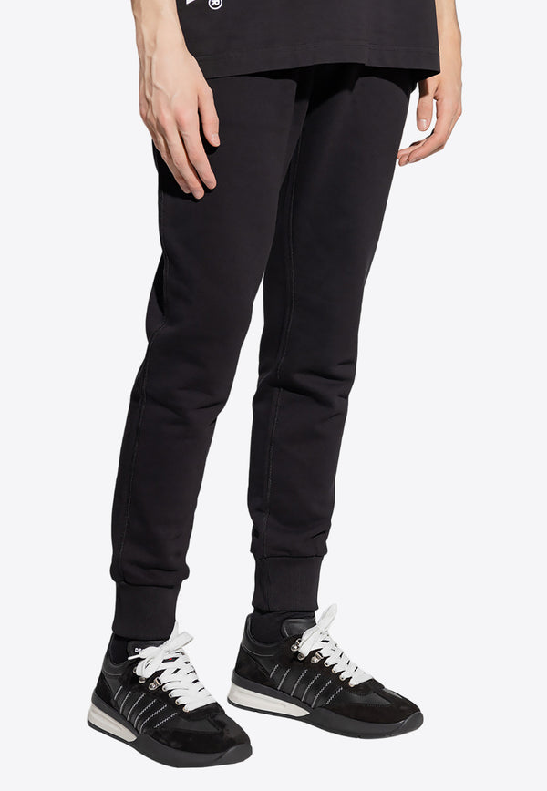 Dolce & Gabbana Elasticated-Waistband Drawstring Tapered Sweatpants GVXQHT G7F2G-N0000 Black