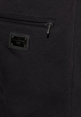 Dolce & Gabbana Elasticated-Waistband Drawstring Tapered Sweatpants GVXQHT G7F2G-N0000 Black