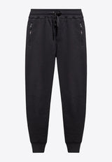 Dolce & Gabbana Elasticated-Waistband Drawstring Tapered Sweatpants GVXQHT G7F2G-N0000 Black