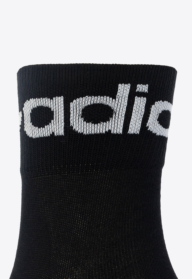 Adidas Originals Logo Intarsia Crew Socks - Set of 3 Black H32386 0-BLACK WHITE