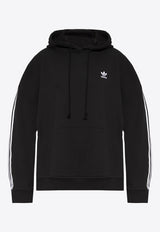 Adidas Originals Adicolor Oversized Hooded Sweatshirt Black H37799 0-BLACK
