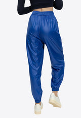 Adidas Originals Blue Version Logo Patch Track Pants Blue HK7252 0-ROYBLU