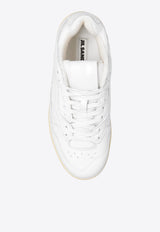 Jil Sander Leather Low-Top Sneakers White J15WS0006 P4869-100