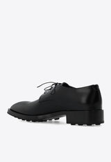 Jil Sander Pointed Leather Derby Shoes Black J16WQ0004 P2775-001