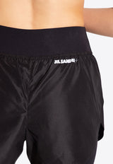 Trail Logo Print Shorts