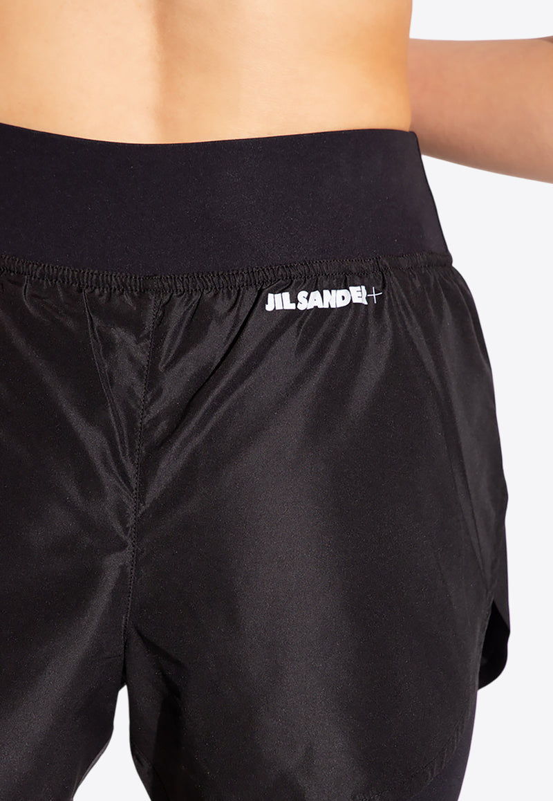 Trail Logo Print Shorts