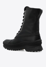 Jil Sander Lace-Up Combat Boots Black J44WU0001 P4914-001