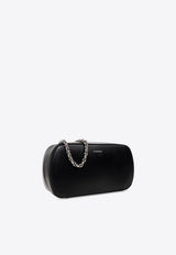 Jil Sander Small Tradition Leather Shoulder Bag Black J55WG0003 P5243-001