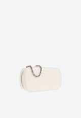 Jil Sander Small Tradition Leather Shoulder Bag White J55WG0003 P5243-106