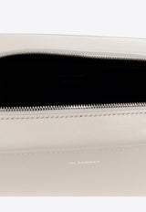 Jil Sander Small Tradition Leather Shoulder Bag White J55WG0003 P5243-106