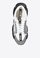 Moschino Logo Low-Top Sneakers MB15133 G1DGJ-110A White