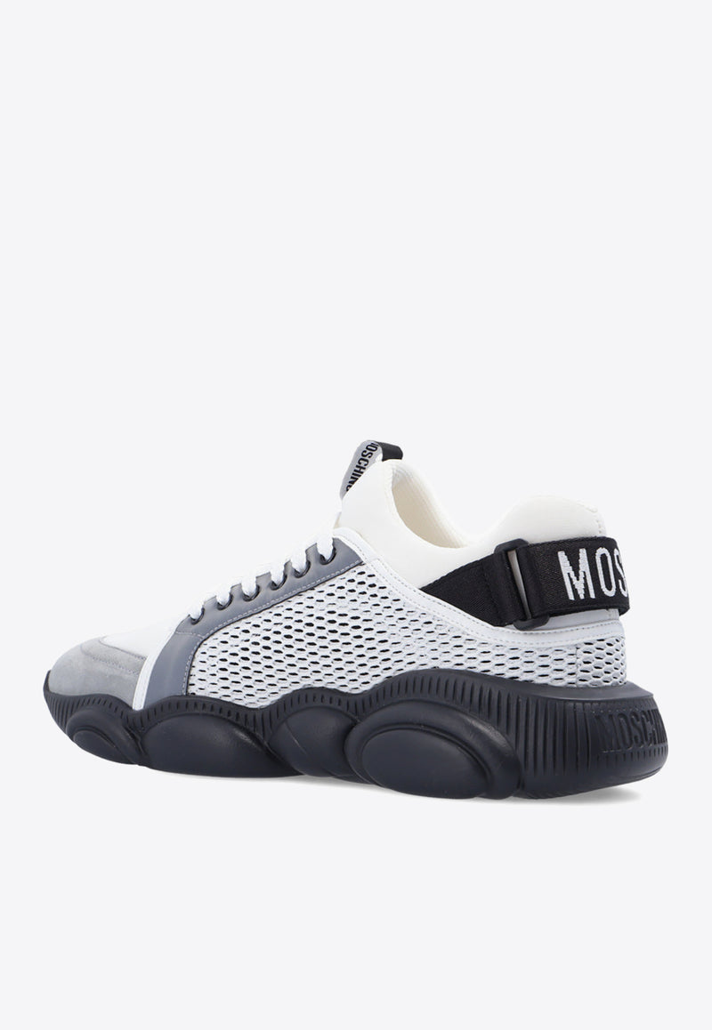 Moschino Logo Low-Top Sneakers MB15133 G1EGJ-110A Gray