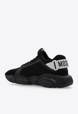 Moschino Logo Low-Top Sneakers MB15133G0G GJ1-00A Black