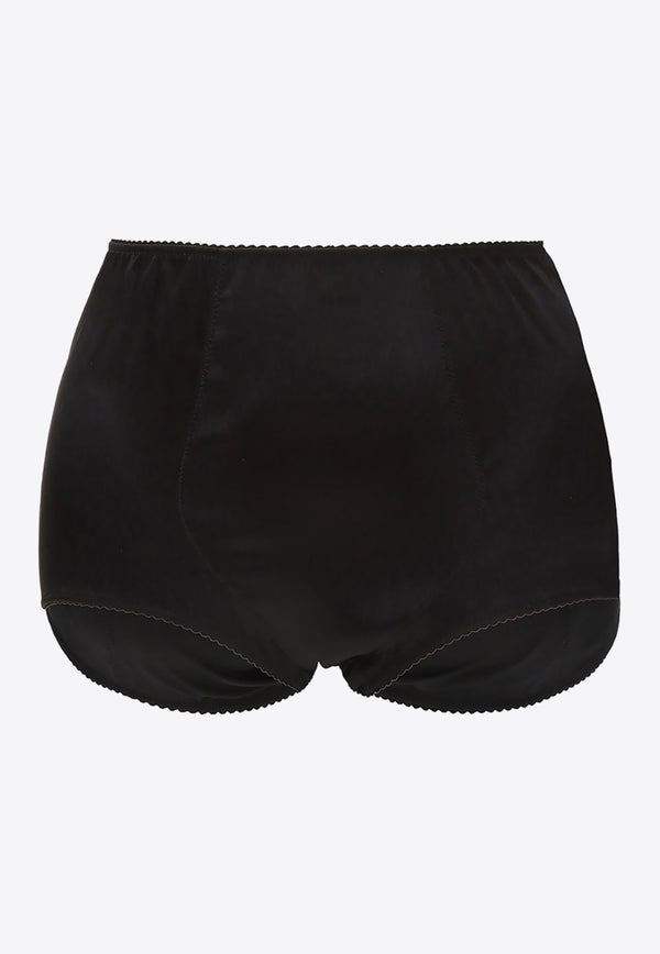 Dolce & Gabbana High-Waisted Panties Black O2A18T FUAD8-N0000