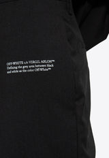Off-White Printed Wool Tailored Pants Black OMCA211C99 FAB001-1001