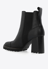 See By Chloé Mallory 95 Heeled Ankle Boots SB33081A 14000-999 Black