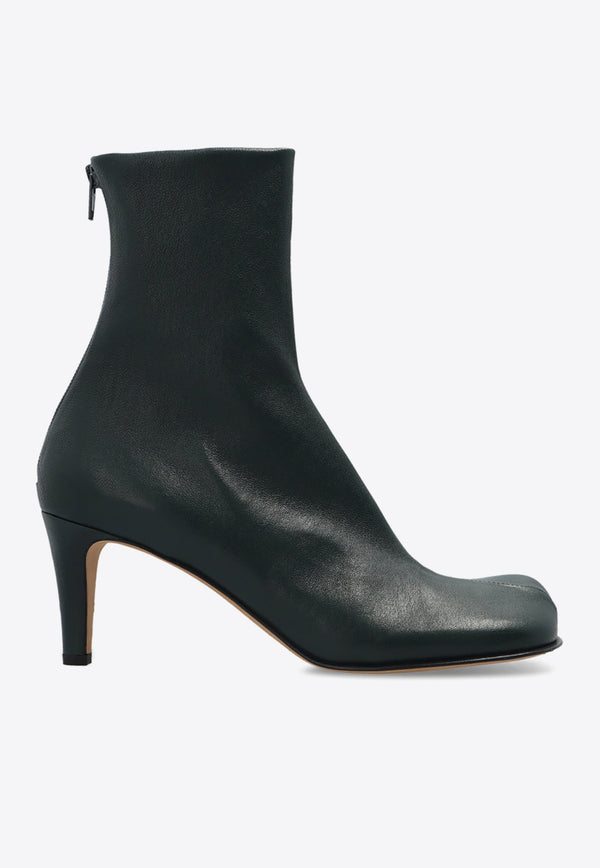 Bottega Veneta Bloc 70 Ankle Boots in Leather 667208 VBSO0-4615