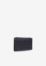 Bottega Veneta Medium Zip Bi-Fold Wallet in Intrecciato Leather Space 667468 VCPP2-8837