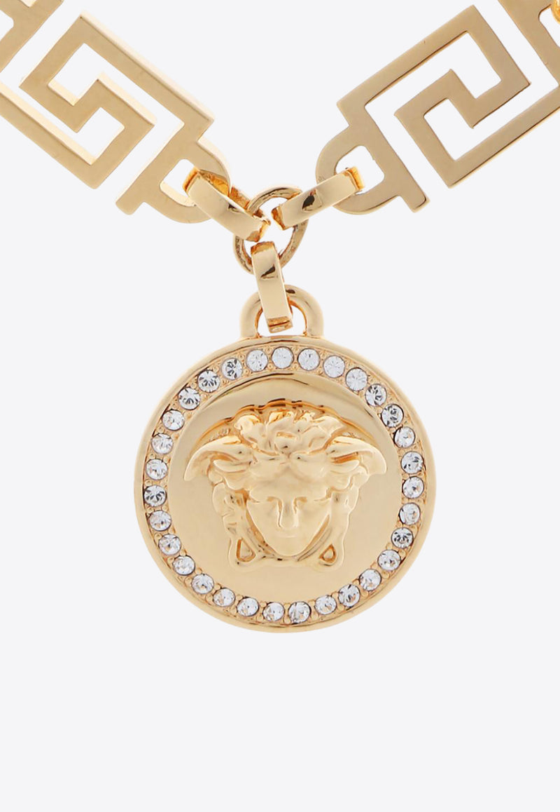 Versace La Medusa Greca Bracelet Gold DG0E010 DJMX-D01O