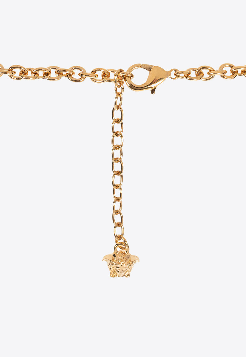 Versace Medusa Head Necklace Gold DG1I125 DJMX-KCVO