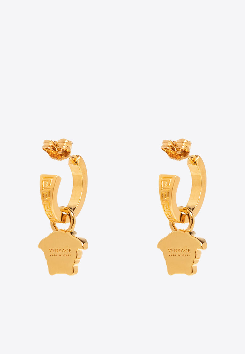 Versace La Medusa Greca Hoop Earrings Gold DG2I135 DJMT-KVO