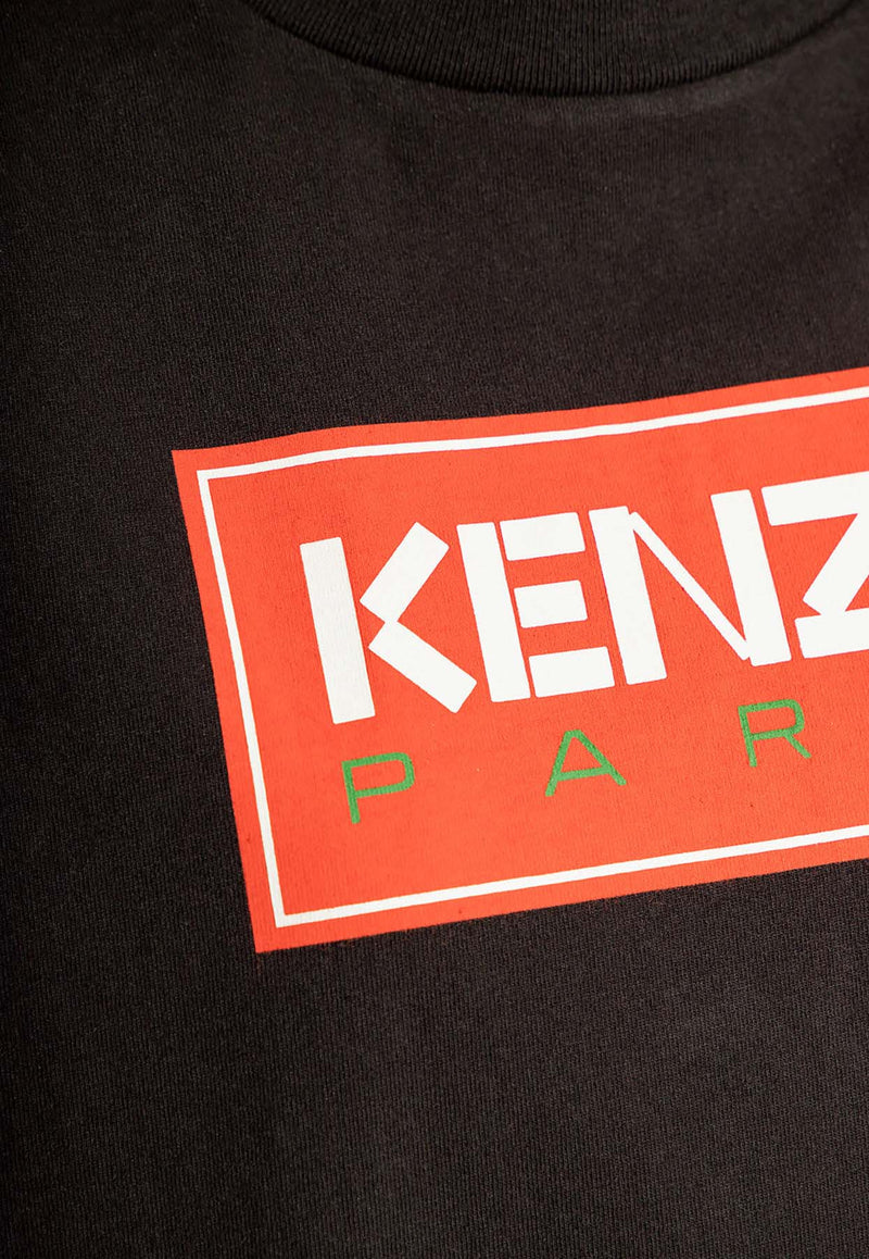 Kenzo Logo Mini T-shirt Dress FC62RO721 4SY-99A Black