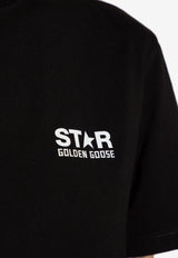 Golden Goose DB Star Print T-shirt Black GWP01220 P000879-80203