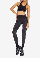 Golden Goose DB Logo-Motif Sports Leggings Black GWP01364 P001097-90289