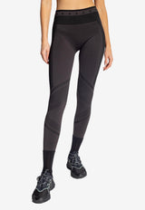 Golden Goose DB Logo-Motif Sports Leggings Black GWP01364 P001097-90289