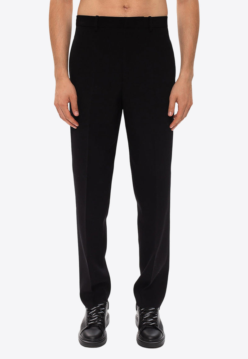Jil Sander Straight-Leg Wool Pants Black JSMR310401 MR201500-001