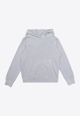 Zadig & Voltaire Kids Boys Logo Print Hooded Sweatshirt Gray X25324 0-035