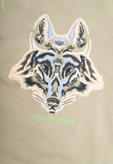 Zadig & Voltaire Kids Girls Embroidered Crewneck Sweatshirt Green X25325 0-635