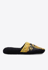 Versace Baroque Print Slippers Black ZSLB00008 ZCOSP052-Z4800