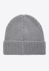 Logo Patch Wool Beanie