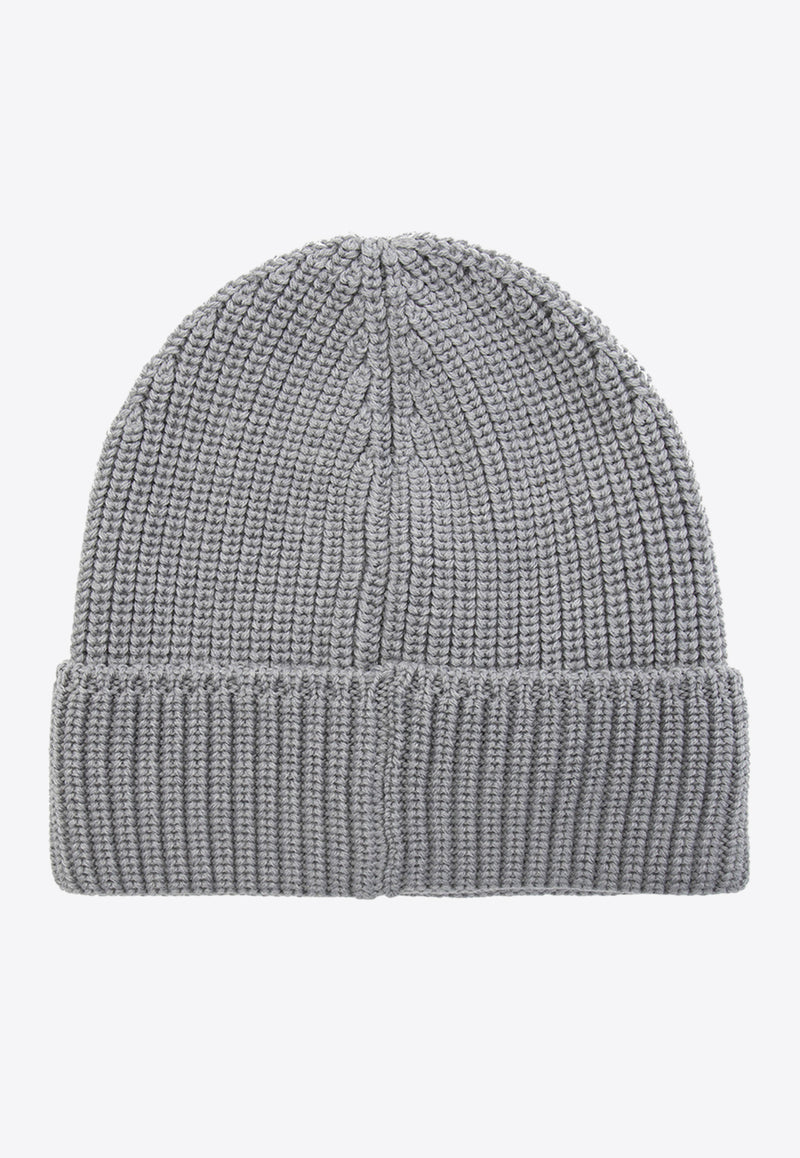 Logo Patch Wool Beanie