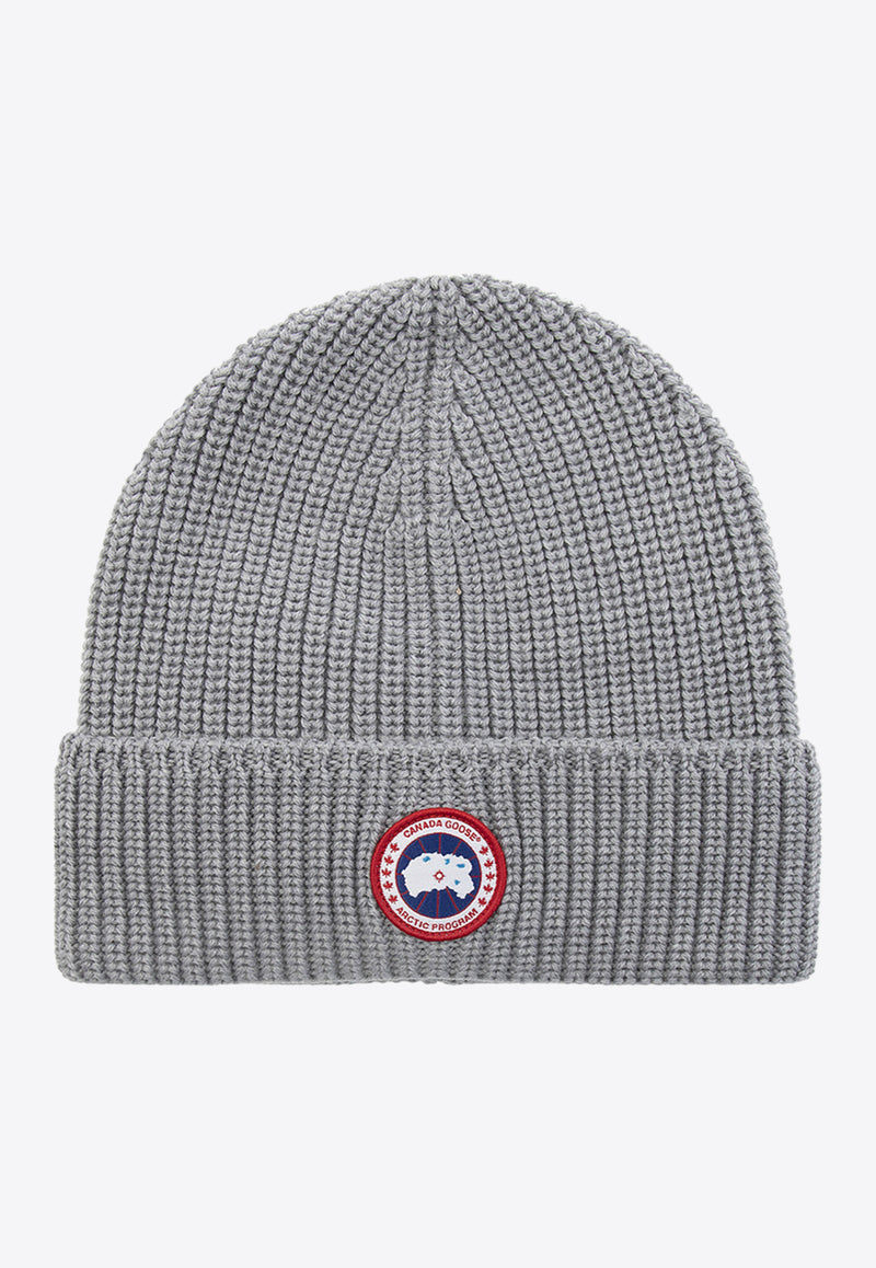 Logo Patch Wool Beanie