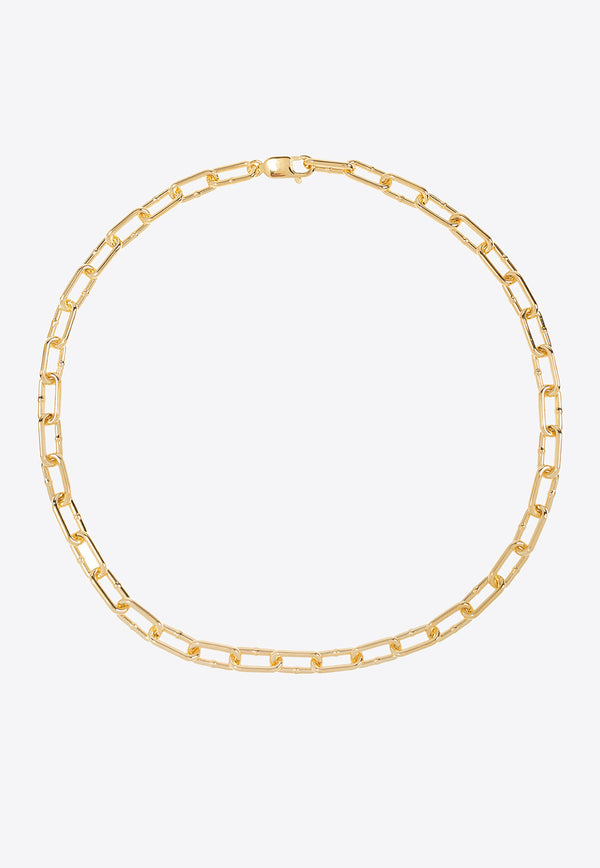 Bottega Veneta Chain Gold-Tone Necklace Gold 665764 VAHU0-8120