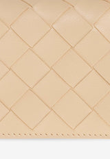Bottega Veneta Intrecciato Leather Business Cardholder Porridge 667141 VCPP3-9776