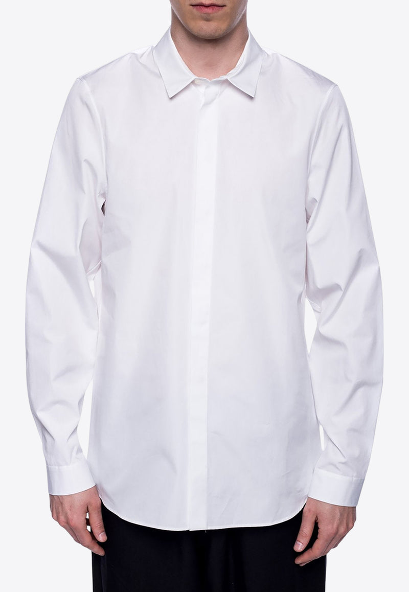 Jil Sander Monday Long-Sleeved Shirt White JSYQ600005 MQ244300-100