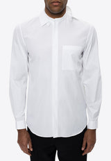 Jil Sander Long-Sleeved Button Shirt White JSYQ600105 MQ244300-100
