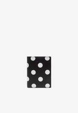 Comme Des Garçons Polka Dot Bi-Fold Wallet SA0641PD 0-BLACK