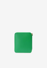 Comme Des Garçons Ruby Eyes Leather Zip-Around Wallet SA2100RE 0-GREEN