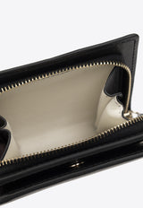 Chloé Sense Compact Leather Wallet Black CHC23SP867 I10-001