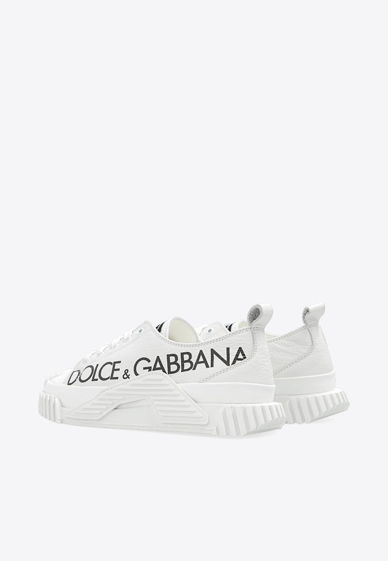 Dolce & Gabbana Kids Boys NS1 Low-Top Logo Sneakers White D11138 AA211-HA4AU